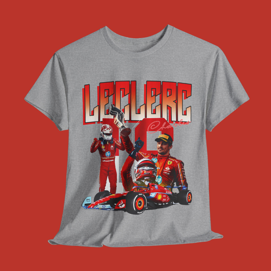 Charles Leclerc - Retro T-Shirt
