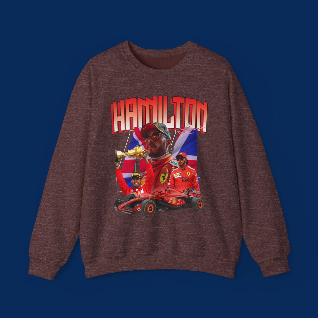 Ferrari Lewis Hamiltion - Retro Sweatshirt
