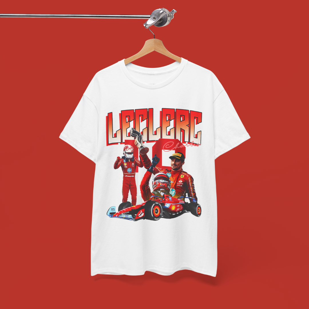 Charles Leclerc - Retro T-Shirt