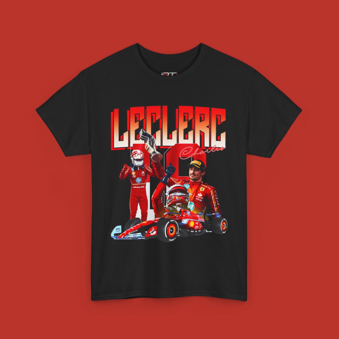 Charles Leclerc - Retro T-Shirt