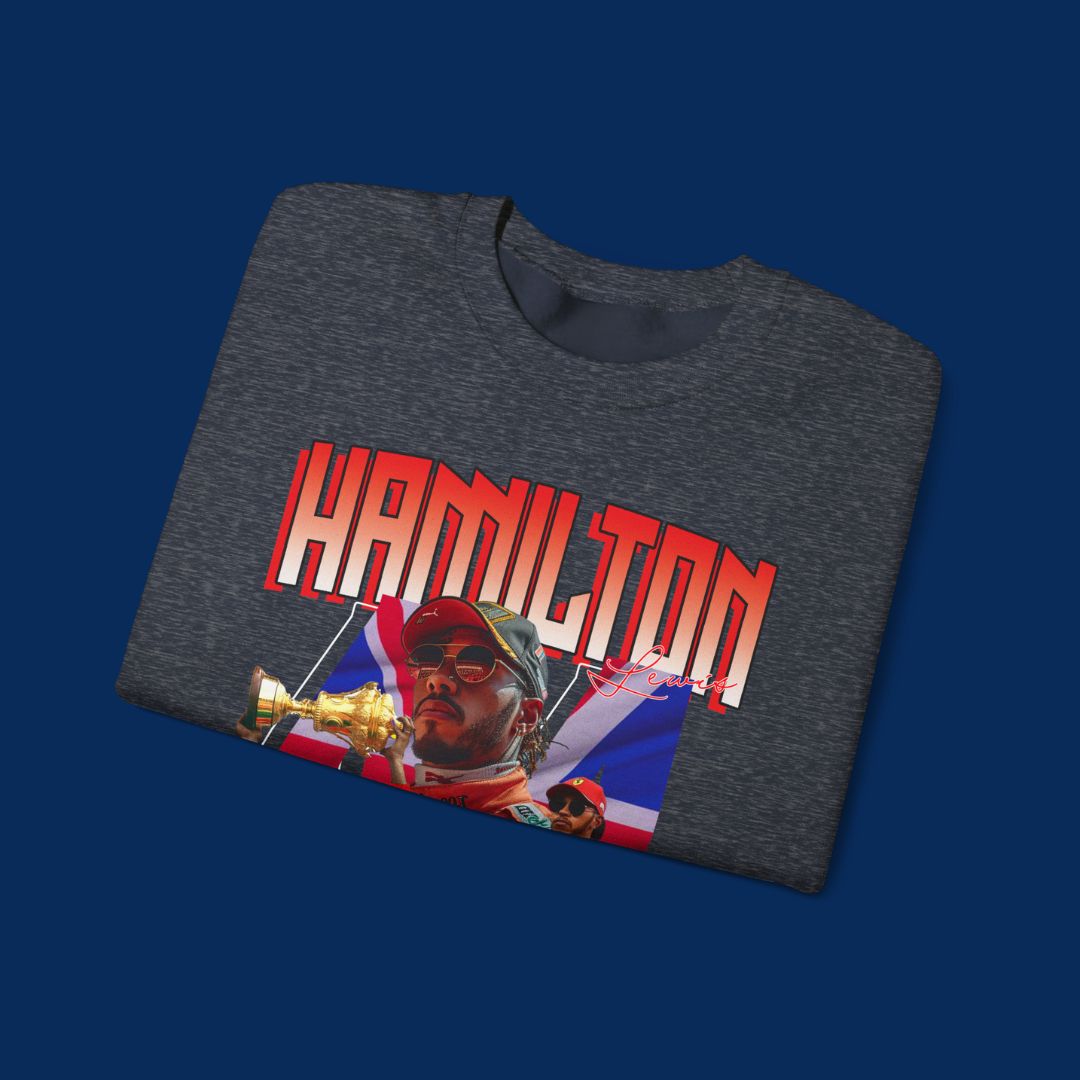 Ferrari Lewis Hamiltion - Retro Sweatshirt