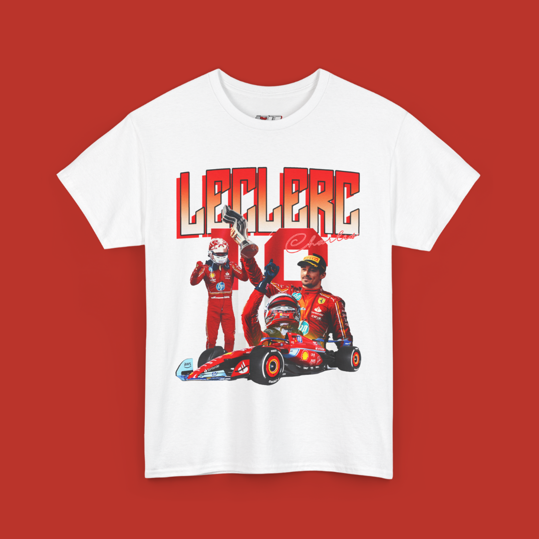 Charles Leclerc - Retro T-Shirt