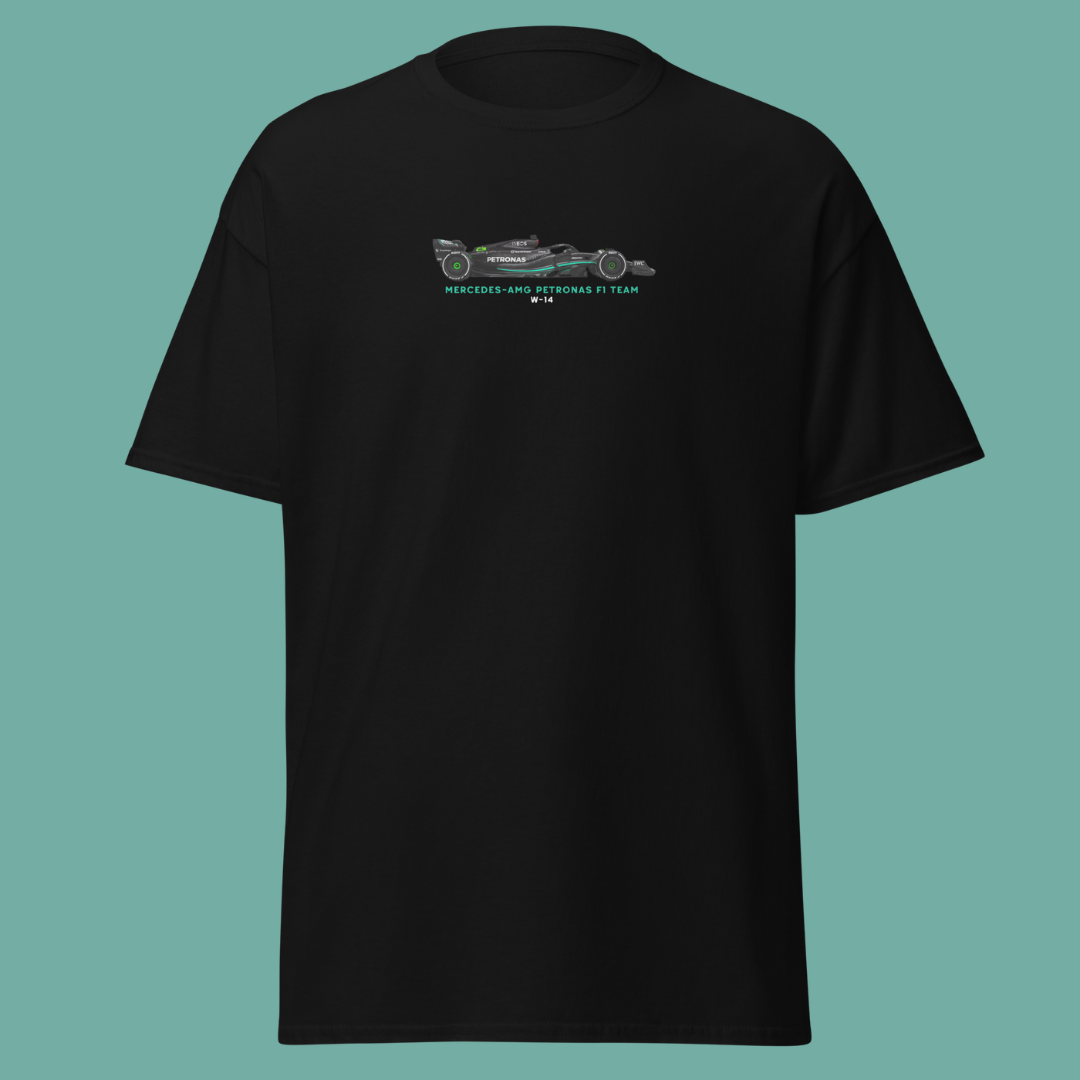 2024 Mercedes-AMG Formula 1 W15 T-Shirt - White/Black