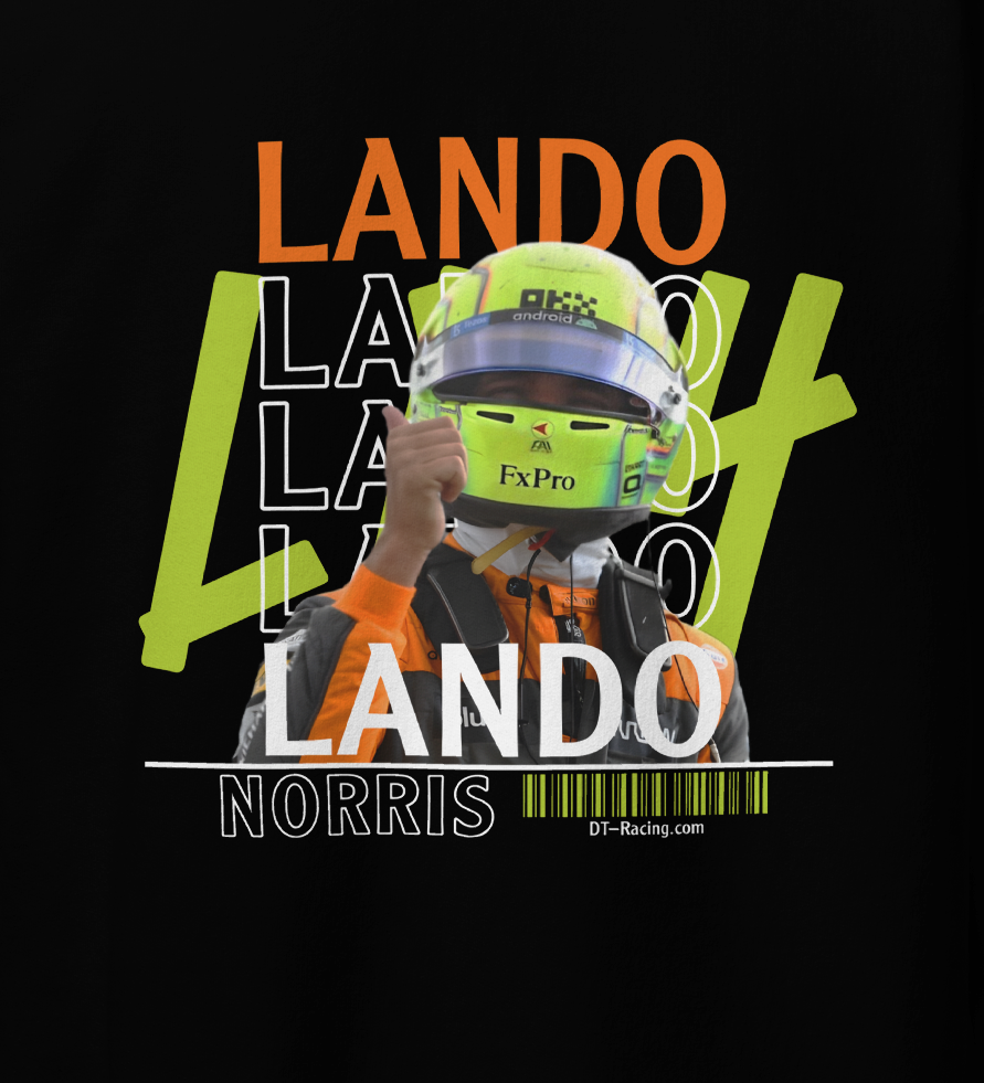 Lando Norris Helmet Hoodie | DT Racing