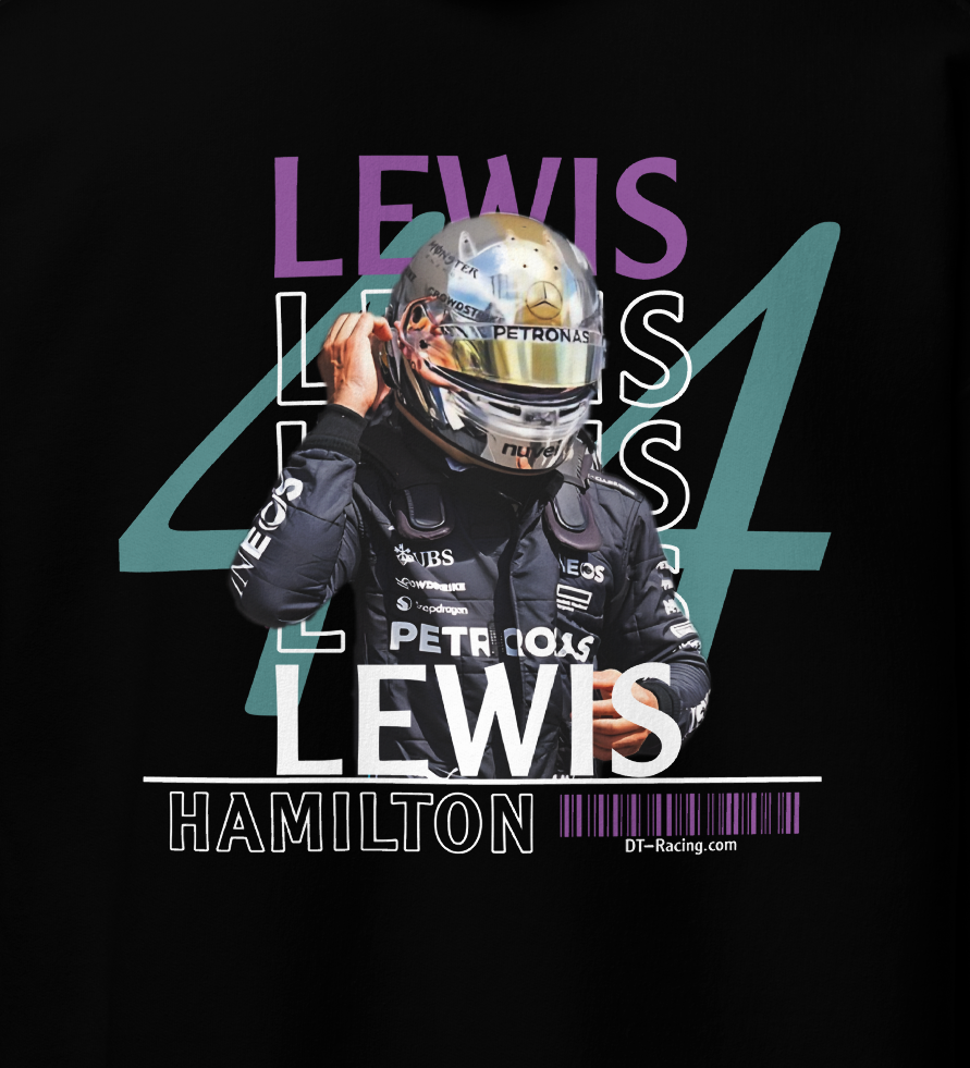 Lewis Hamilton Helmet Hoodie | DT Racing