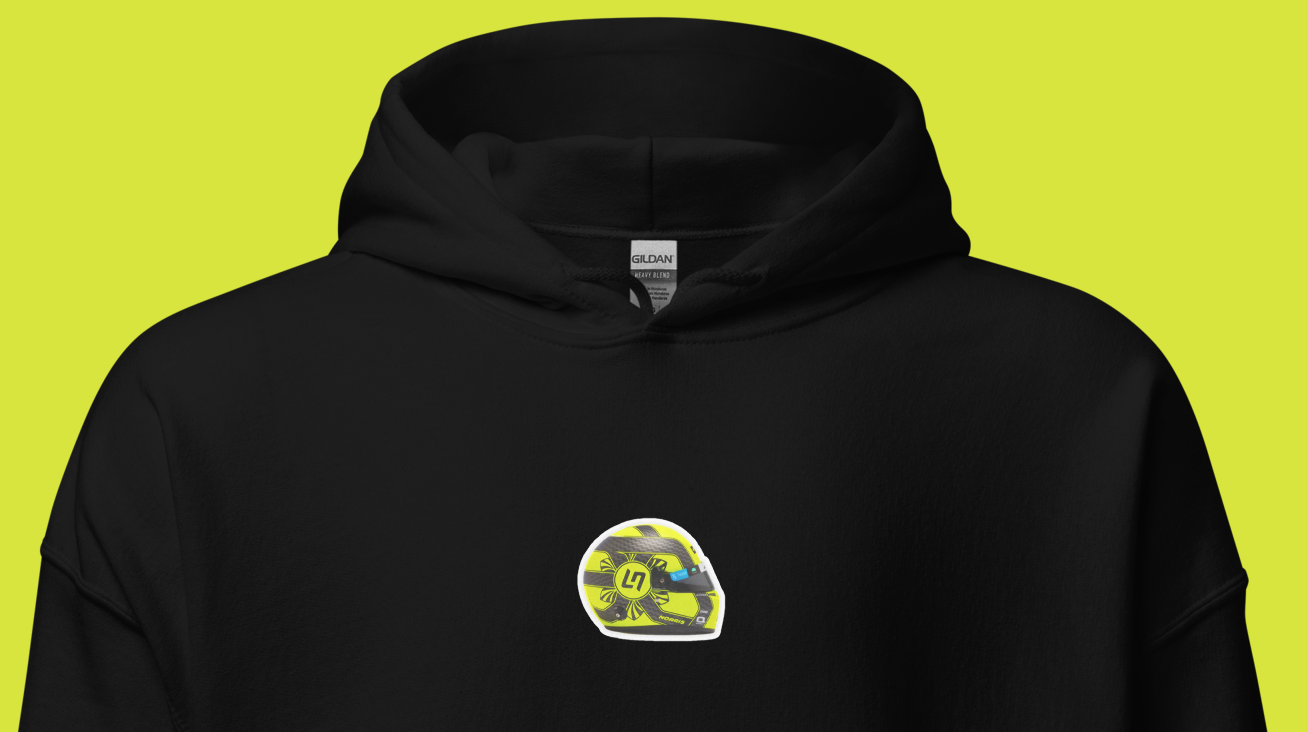 Lando Norris Helmet Hoodie | DT Racing
