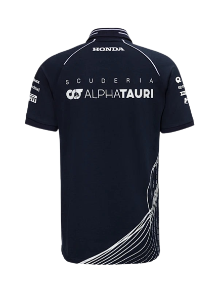 AlphaTauri F1 2023 Men's Team Polo Shirt | DT Racing