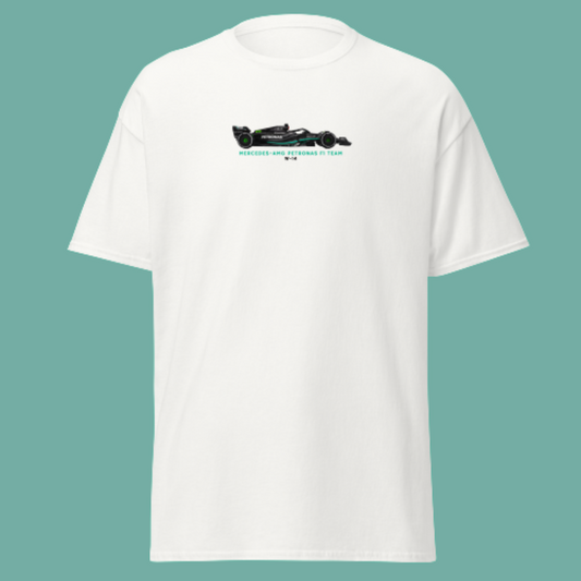 2024 Mercedes-AMG Formula 1 W15 T-Shirt - White/Black