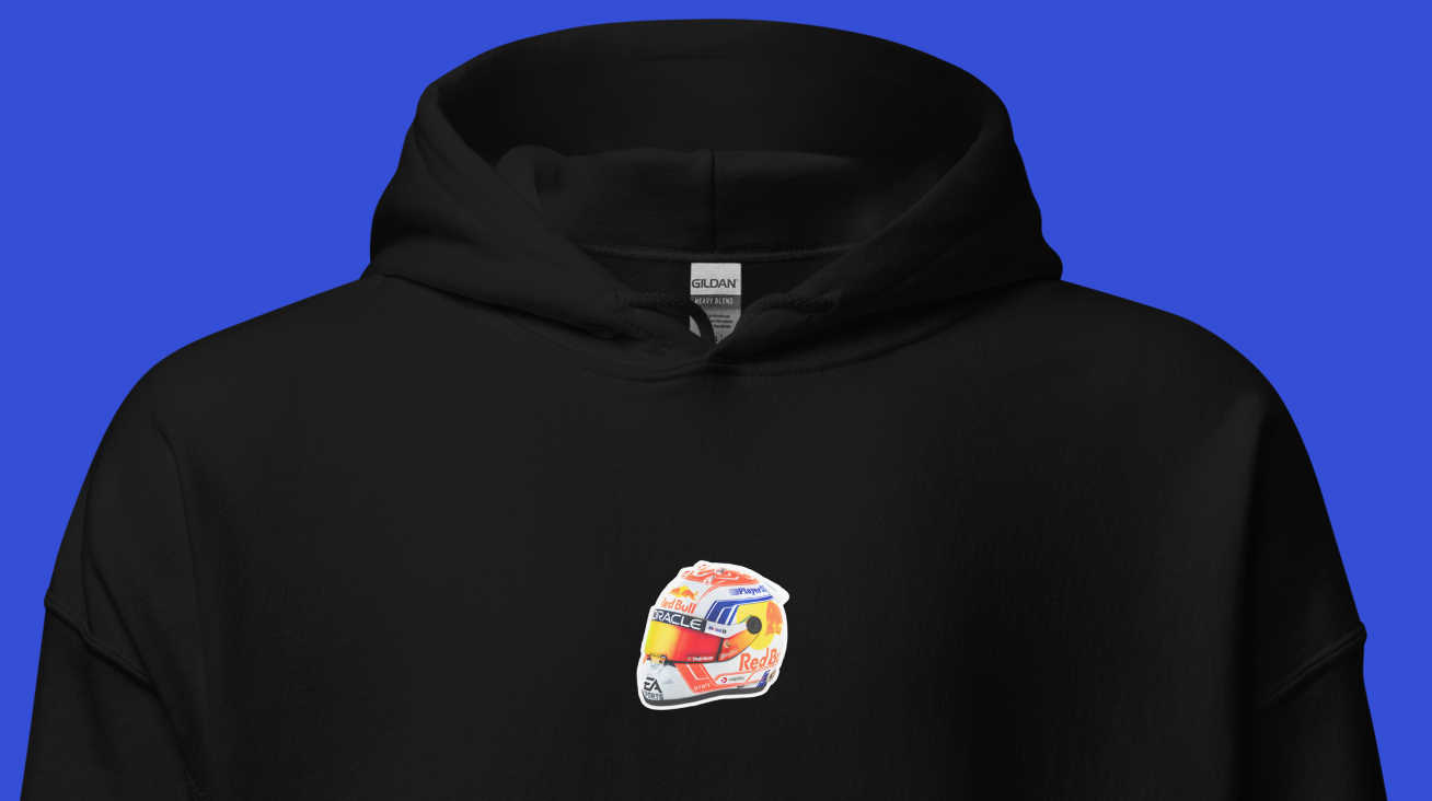 Max Verstappen Helmet Hoodie | DT Racing