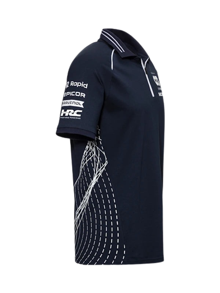 AlphaTauri F1 2023 Men's Team Polo Shirt - Navy