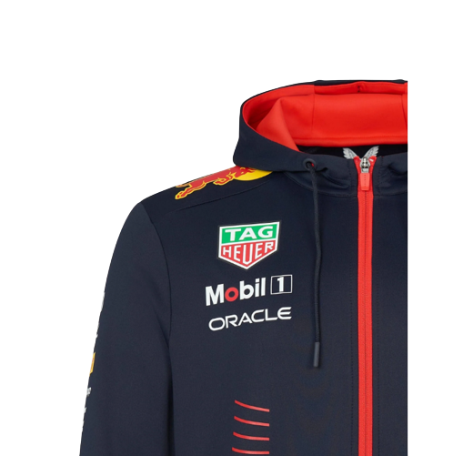 Red Bull Racing F1 2023 Team Full Zip Hooded Sweatshirt